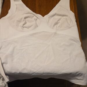 Honeylove White Bra Top Conpression Shapewear